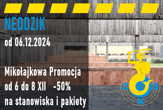 NEODZIK oś karabinowa mikołajki