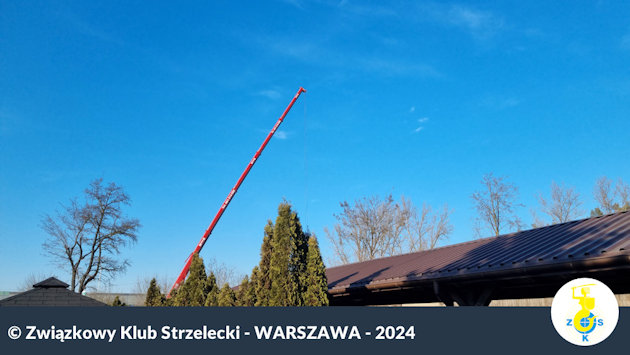 ZKS Warszawa modernizacja osi E i F dźwig