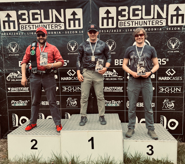 3GUN Best Hunters - podium