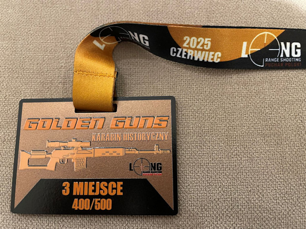 Long range shooting Golden Guns - 3 miejsce