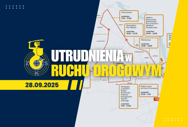 Utrudnienia w ruchu drogowym