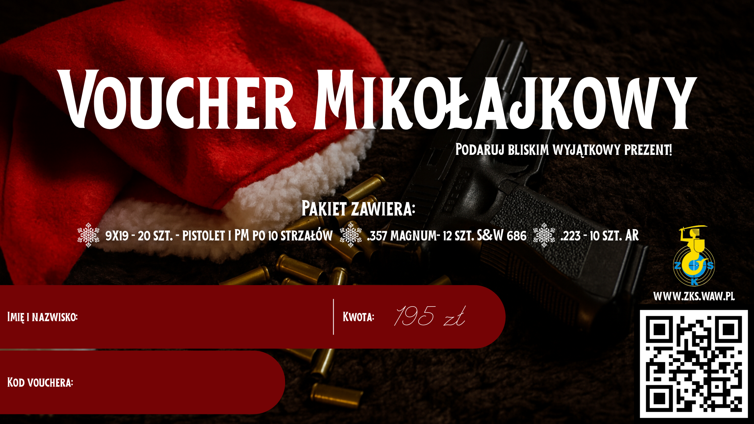 Voucher Mikołajkowy - już dostępny na ZKS SORE