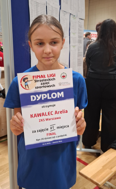 Mistrzostwa Polski Strzeleckich Zajęć Sportowych w Zduńskiej Woli - Ariela Kawalec