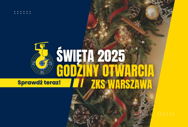 Godziny otwarcia ZKS Warszawa w okresie świątecznym