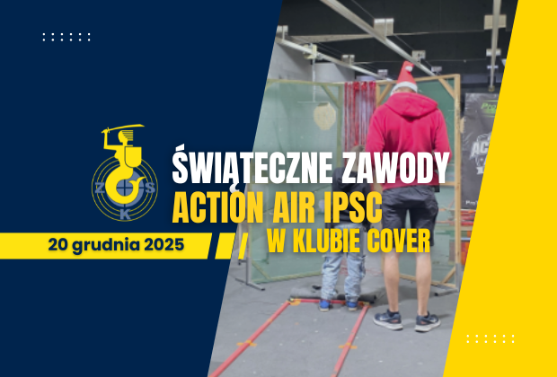 Świąteczne zawody Action Air IPSC w klubie COVER